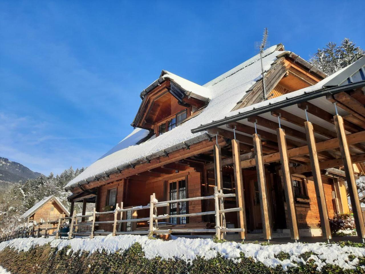 Eko Hisa Mozirje Villa Exterior foto