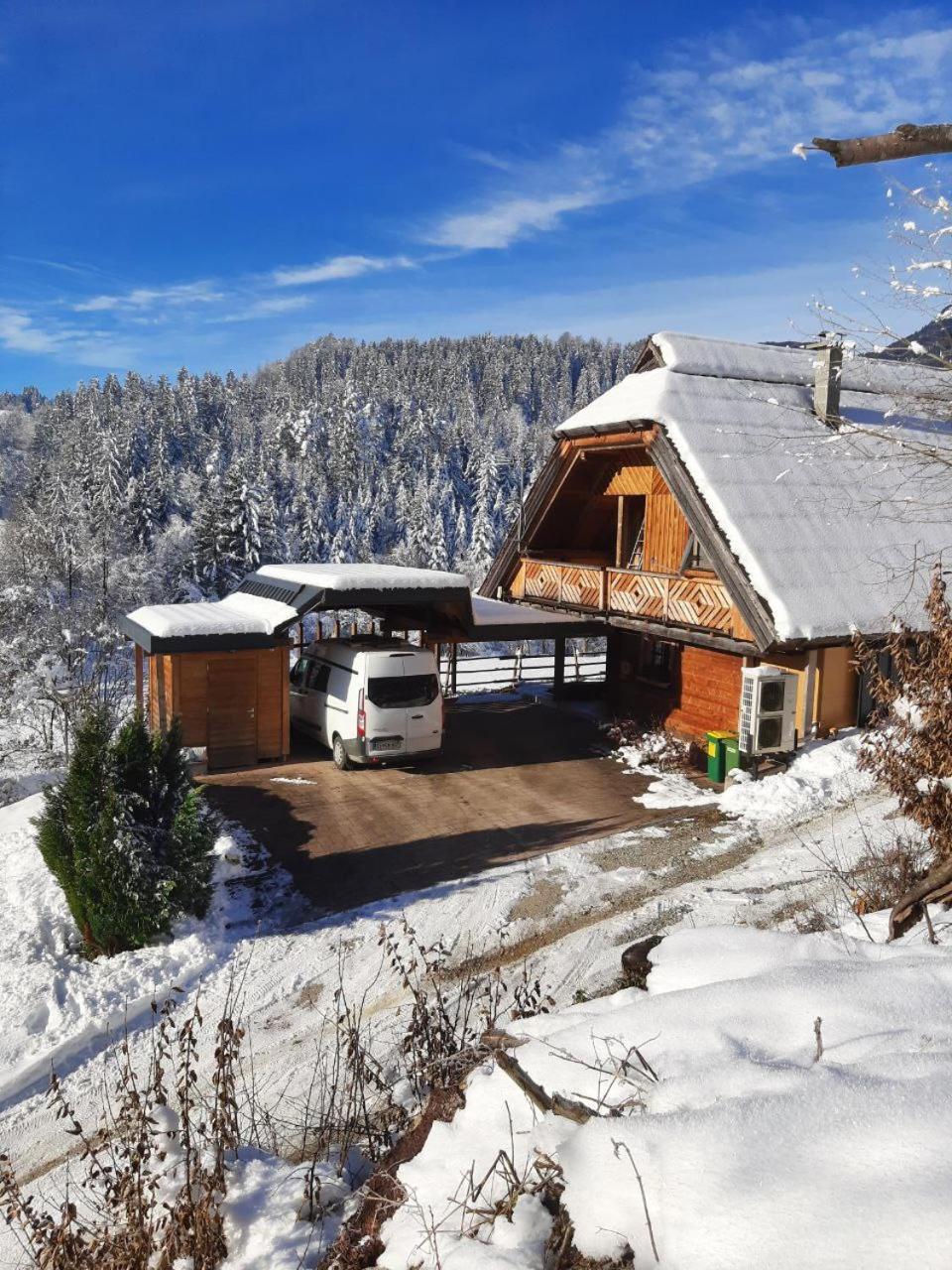 Eko Hisa Mozirje Villa Exterior foto